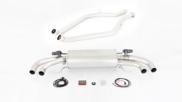 Remus Racing Axle-Back-Anlage mit dem App-fähigen REMUS Sound Controller für Giulia QV 2.9BiTurbo