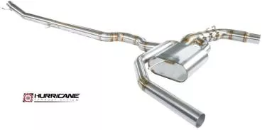 Hurricane 3.5" ECE Klappenauspuff für Mercedes CLA45 AMG Coupe