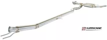 Hurricane 3.5" ECE Klappenauspuff für Mercedes CLA45 AMG Coupe