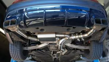 Hurricane 3.5" ECE Klappenauspuff für Mercedes CLA45 AMG Coupe