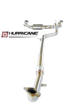 Hurricane 70mm ECE Klappenanlage für Abarth 595 (140PS - 180PS)