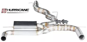 Hurricane Exhaust 3.5" ECE Klappenanlage für Audi S3 8V 310PS FL Limo