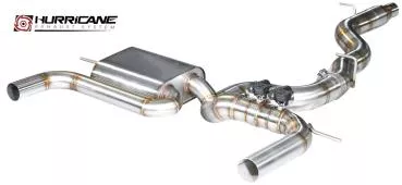 Hurricane Exhaust 3.5" ECE Klappenanlage für Audi S3 8V 310PS FL Limo