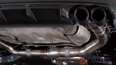 Hurricane Exhaust 3,5 Abgasanlage für Seat Leon Cupra R ST 300 AWD OPF 5F V2