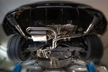 Hurricane Exhaust 3.5" ECE Klappenanlage für Golf 8 GTI 245PS FWD