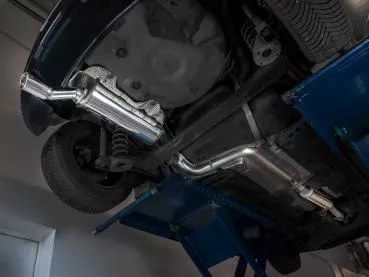 Bull-X Abgasanlage 2,5" für A1 8X, Ibiza 6J, Fabia 5J, Polo 6R 1.2-1.4 TSI