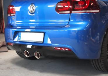 Preview: Bull-X "VAG07" Abgasanlage 3" mit Klappenvorrichtung und MSD für VW Golf 6R