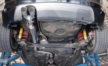 Bull-X "VAG04" Abgasanlage 3" für Golf 4/ Audi A3/ Seat Leon