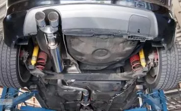 Bull-X "VAG04" Abgasanlage 3" für Golf 4/ Audi A3/ Seat Leon