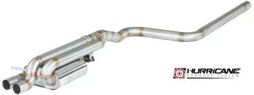 Hurricane Exhaust 2.5" ECE Klappenanlage für VW Polo GTI 200PS OPF