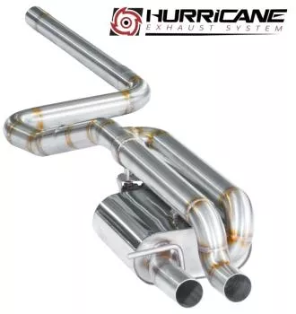 Hurricane Exhaust 2.5" ECE Klappenanlage für VW Polo GTI 200PS OPF