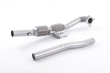 Milltek Sport Downpipe mit Racing Kat für Audi S3 2.0 T quattro Sportback 8P