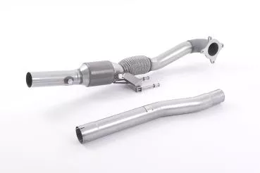 Milltek Sport Downpipe mit HJS High Flow Kat für Volkswagen Jetta Mk5 GLI 2.0T FSI