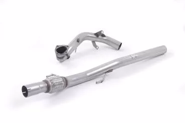 Milltek Sport Large Bore Downpipe und Katersatzrohr für Volkswagen Polo GTi 1.4 TSI 180PS 7spd DSG