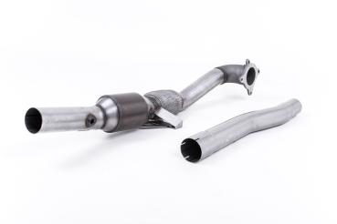 Milltek Sport Large Bore Downpipe und Hi-Flow Sport Katalysator für Audi TT Mk2 2.0 TFSi 2WD