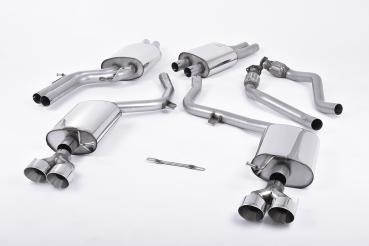 Milltek Sport ECE Abgasanlage ab Kat für Audi S5 3.0 TFSI B8.5 Sportback