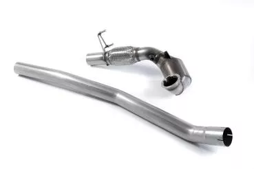 Milltek Sport ECE Large Bore Downpipe und Hi-Flow Sport Katalysator für Audi S3 2.0 TFSI quattro Limousine & Cabrio 8V/8V.2 (Non-OPF)