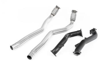 Milltek Sport Large Bore Downpipe und Katersatzrohr für Audi S7 Sportback 4.0 TFSI quattro S tronic