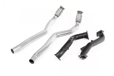 Milltek Sport Large Bore Downpipe und Katersatzrohr für Audi RS6 C7 4.0 TFSI biturbo quattro inc Performance Edition