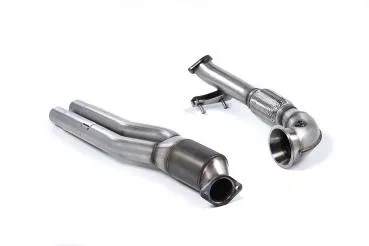 Milltek Sport Primärer Hi-Flow Sport Katalysator und Turbo Elbow für Audi RS3 Sportback (8V MQB - Vor Facelift Only)