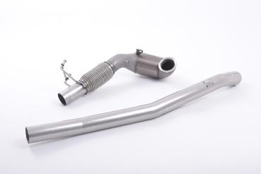 Milltek Sport Downpipe mit Racing Kat für Audi TT Mk3 TTS 2.0TFSI Quattro (Non-OPF Modelle)