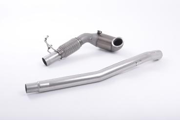 Milltek Sport Downpipe mit Racing Kat für Audi TT Mk3 TTS 2.0TFSI Quattro (Non-OPF Modelle)