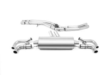 Milltek Sport ECE Abgasanlage ab Frontpipe für Audi RSQ8 4.0 V8 Bi-Turbo (Mit OPF)