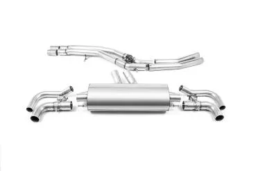 Milltek Sport ECE Abgasanlage ab Frontpipe für Audi RSQ8 4.0 V8 Bi-Turbo (Mit OPF)