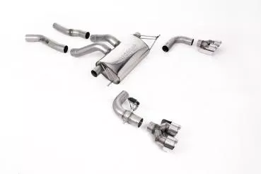 Milltek Sport ECE Abgasanlage ab OPF für BMW 2 Serie M240i Coupé (G42 XDrive OPF Modelle)