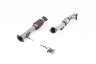 Milltek Sport ECE Large Bore Downpipe und Hi-Flow Sport Katalysator für Ford Focus MK2 RS 2.5T 305PS