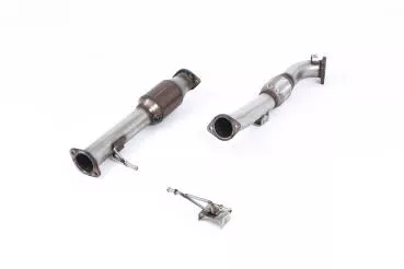 Milltek Sport ECE Large Bore Downpipe und Hi-Flow Sport Katalysator für Ford Focus MK2 RS 2.5T 305PS