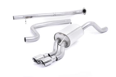 Milltek Sport Abgasanlage ab Kat für Ford Fiesta Mk7/Mk7.5 1.0T EcoBoost (100/125/140PS)
