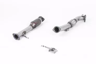 Milltek Sport Large Bore Downpipe und Hi-Flow Sport Katalysator für Ford Focus Mk2 ST 225