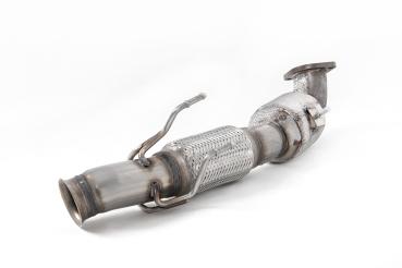 Milltek Sport ECE HJS Tuning ECE Downpipe für Ford Focus Mk3 RS 2.3-Liter EcoBoost 4wd 5-Türer Hatchback