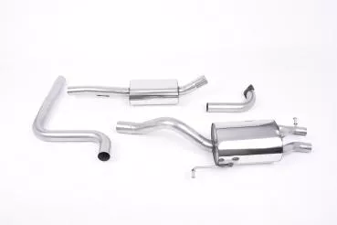 Milltek Sport Abgasanlage ab Kat für Ford Fiesta Mk7/Mk7.5 1.0T EcoBoost (100/125/140PS)