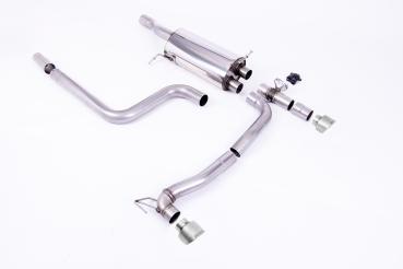 Milltek Sport ECE Abgasanlage ab Kat für Ford Fiesta Mk8 ST 1.5 EcoBoost 200PS (Modelle ab Sept 2020)