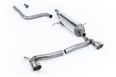 Milltek Sport Abgasanlage ab OPF für Ford Fiesta Mk8 1.0T EcoBoost ST-Line 3 & 5-Türer (100ps & 125ps OPF Modelle) - Maxton Doppelendrohr Kits