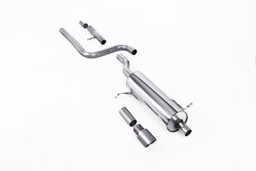 Milltek Sport Abgasanlage ab OPF für Ford Fiesta Mk8 1.0T EcoBoost ST-Line 3 & 5-Türer (155ps Hybrid OPF Modelle)