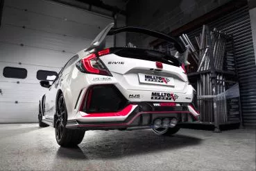 Milltek Sport ECE Abgasanlage ab Kat für Honda Civic Type R FK8 2.0 i-VTEC (Modelle mit & ohne OPF)