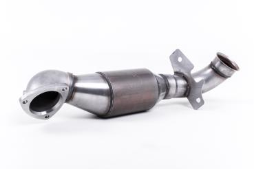 Milltek Sport Large Bore Downpipe und Hi-Flow Sport Katalysator für New Mini Mk2 (R58) Cooper S Coupé