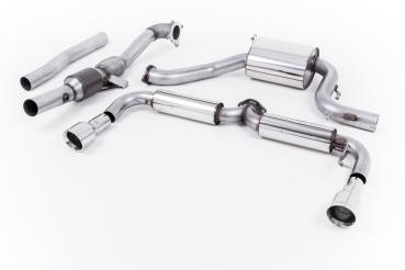 Milltek Sport Abgasanlage ab Turbo inklusive Hi-Flow Sportkat für Volkswagen Golf Mk6 GTi 2.0 TSI 210PS