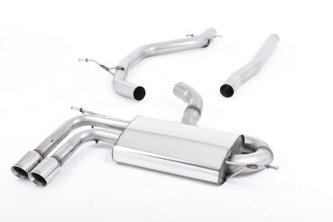 Milltek Sport Abgasanlage ab OPF für Audi A3 2.0 TDI 170bhp 2WD 5-Türer DPF
