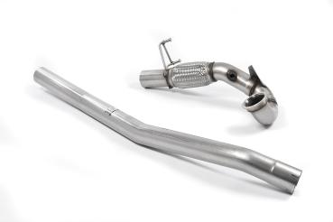 Milltek Sport Large Bore Downpipe und Katersatzrohr für Audi S3 2.0 TFSI quattro 3-Türer 8V/8V.2 (Non-OPF)