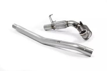 Milltek Sport ECE Large Bore Downpipe und Hi-Flow Sport Katalysator für Audi S3 2.0 TFSI quattro 3-Türer 8V/8V.2 (Non-OPF)