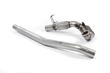 Milltek Sport Downpipe mit Racing Kat für Volkswagen Golf MK7.5 GTi (Non Performance Pack Modelle & Non-OPF)