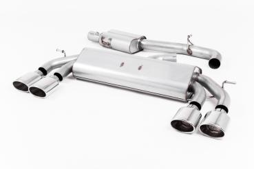 Milltek Sport Abgasanlage ab Kat für Volkswagen Golf Mk7.5 R 2.0 TSI 310PS (Non-OPF) - 76mm & EC Approved Systems
