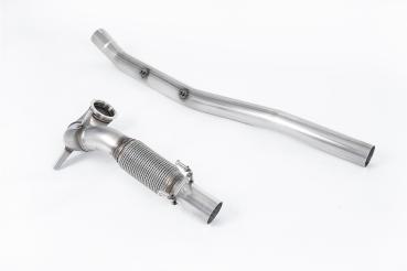 Milltek Sport Large Bore Downpipe und Katersatzrohr für Volkswagen T-Roc R 2.0TSI 300ps (mit OPF)