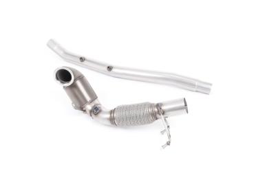 Milltek Sport Large Bore Downpipe und Hi-Flow Sport Katalysator für Volkswagen Golf Mk7.5 R Estate / Variant 2.0 TSI 300PS (Mit OPF)