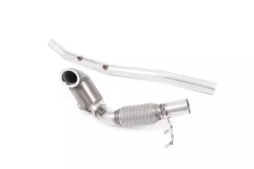 Milltek Sport Large Bore Downpipe und Hi-Flow Sport Katalysator für Audi S3 2.0 TFSI quattro 3-Türer 8V.2 (Mit OPF)