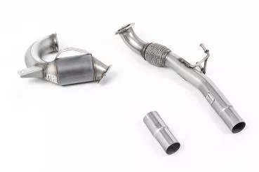 Milltek Sport Hi-Flow Sport Katalysator und Downpipe für Volkswagen Up! GTI 1.0TSI 115PS (3 & 5-Türer)